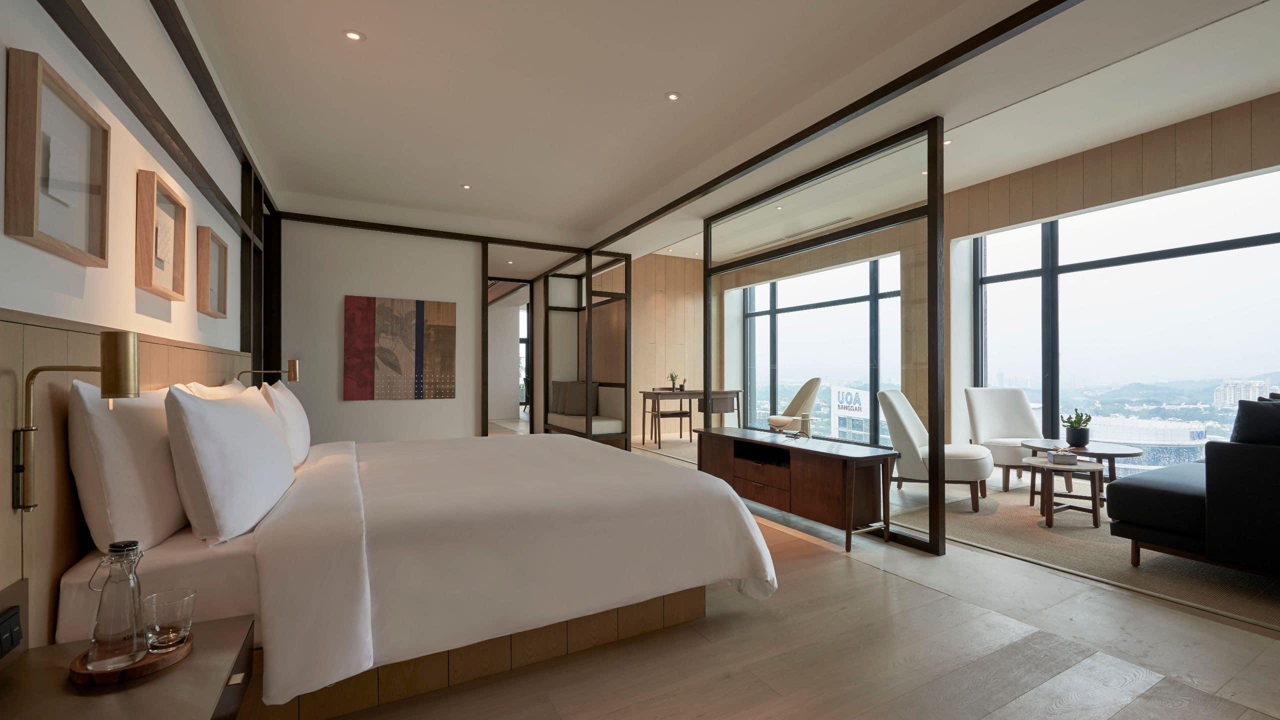 Alila Bangsar Kuala Lumpur Otel Dış mekan fotoğraf A bedroom at the hotel