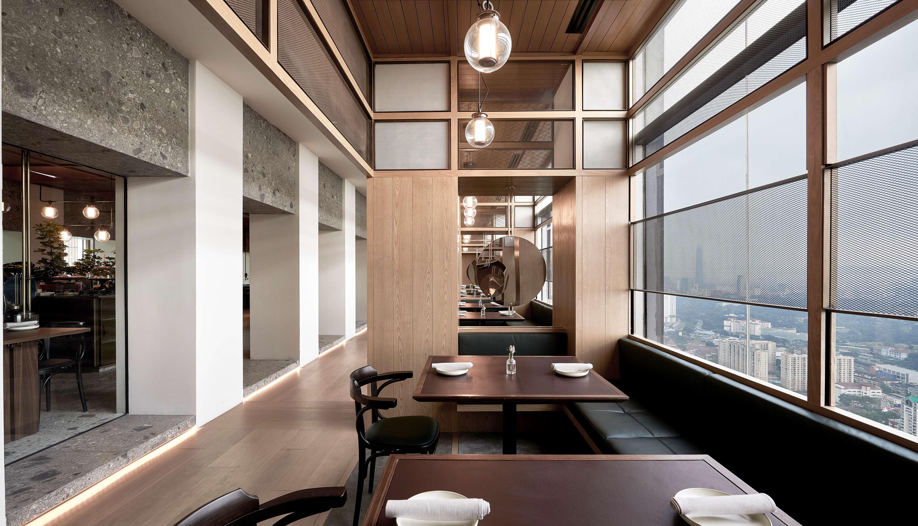 Alila Bangsar Kuala Lumpur Otel Dış mekan fotoğraf Restaurant interior