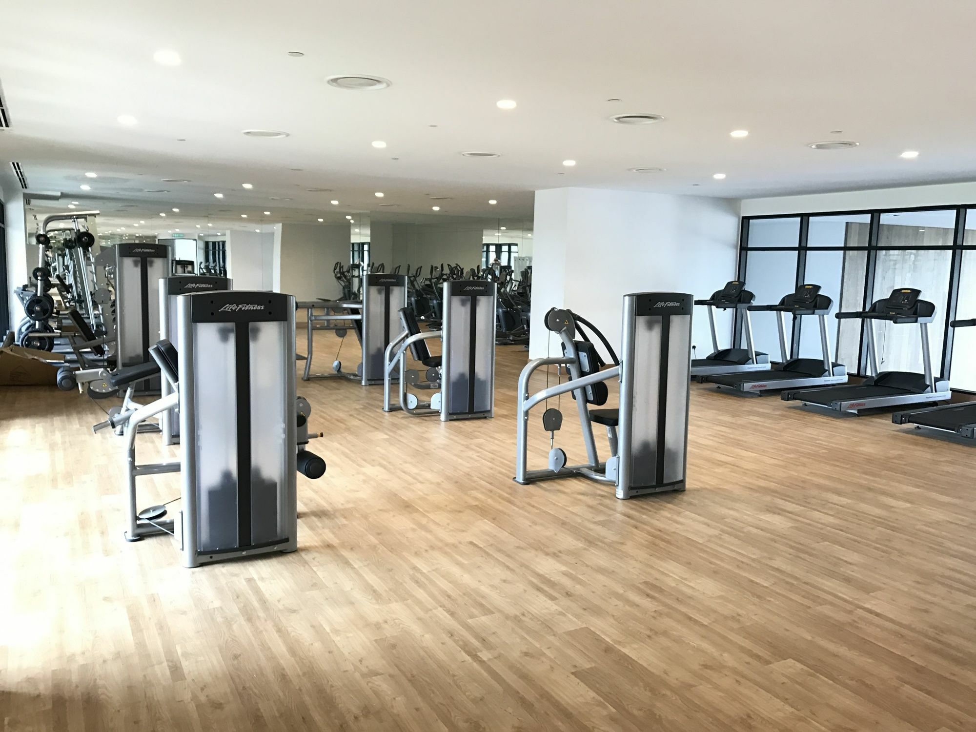 Alila Bangsar Kuala Lumpur Otel Dış mekan fotoğraf The gym at the hotel
