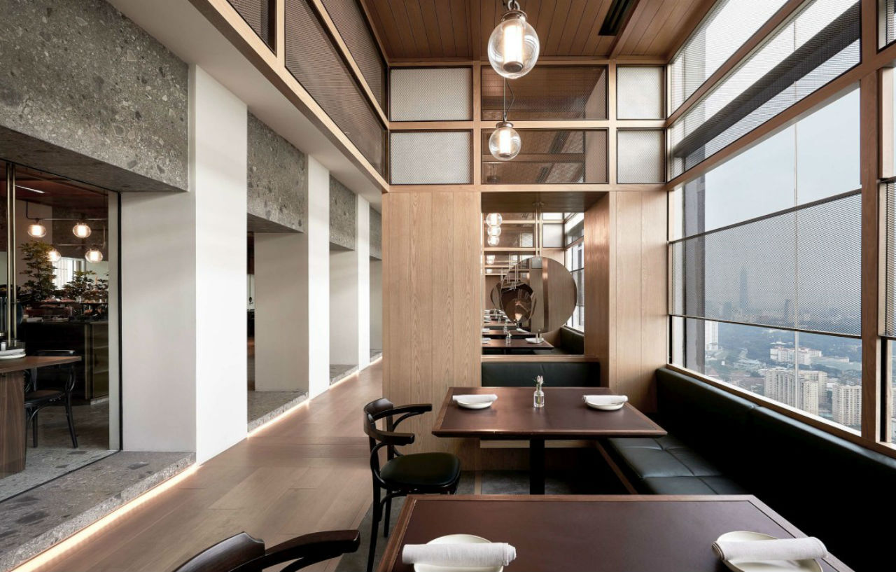 Alila Bangsar Kuala Lumpur Otel Dış mekan fotoğraf Restaurant interior